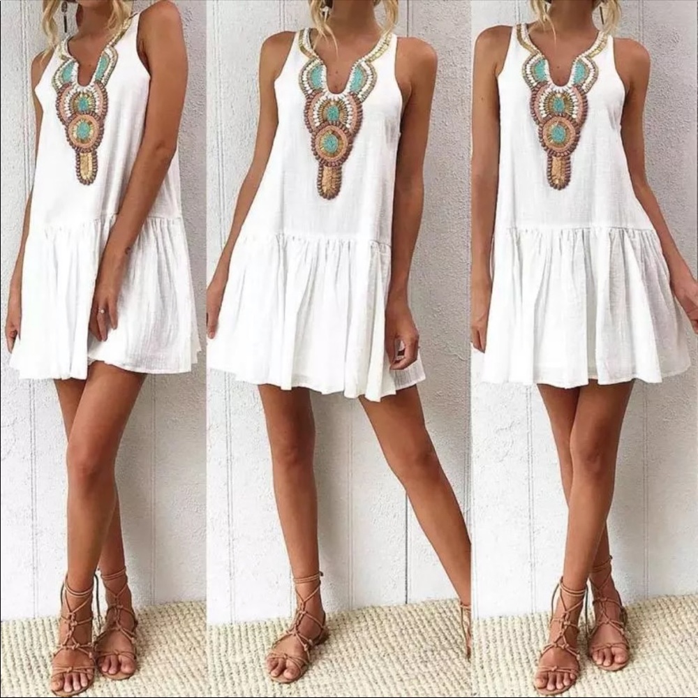 Super Cute Bohemian summer Dress 🌸
